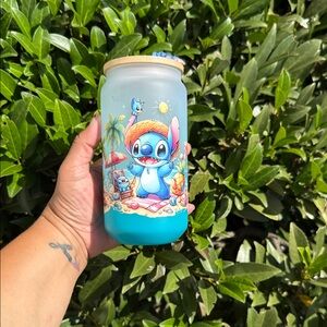 Stitch Glass Cup
